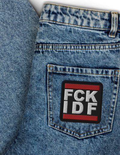 FCK IDF “Centred” Embroidered Patch