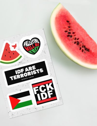 Free Palestine Sticker Sheet