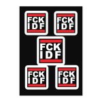 FCK IDF “Centred” Sticker Sheet