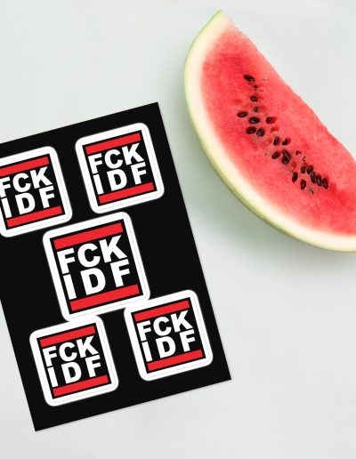 FCK IDF “Centred” Sticker Sheet