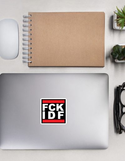 FCK IDF “Centred” Bubble-free Stickers