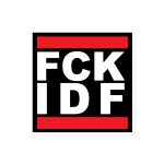 FCK IDF Kiss-Cut Stickers