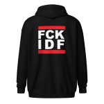 FCK IDF “Centred” Unisex Heavy Blend Zip Hoodie