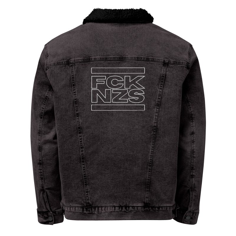 FCK NZS Outline Denim Sherpa Jacket