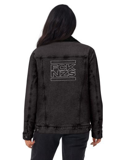 FCK NZS Outline Denim Sherpa Jacket