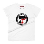 Love Music Hate Fascism Women's T-shirt