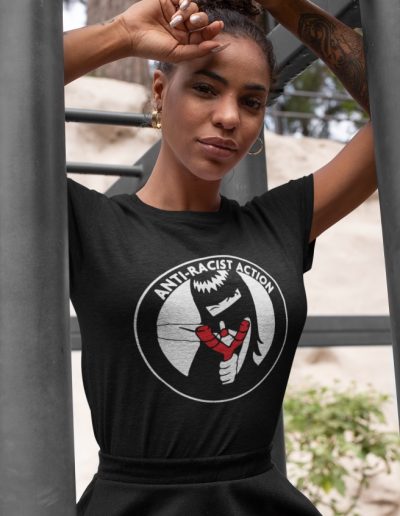 Anti-Racist Action Unisex Organic Cotton T-shirt