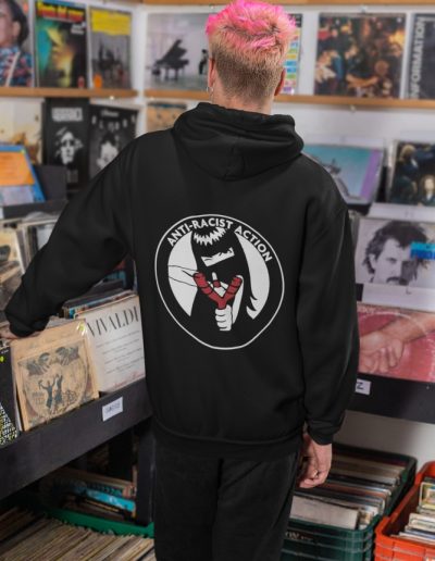 Anti-Racist Action Unisex Zip Hoodie