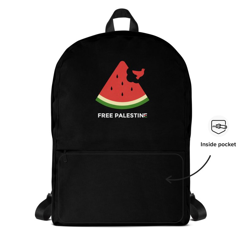 Free Palestine Watermelon Backpack