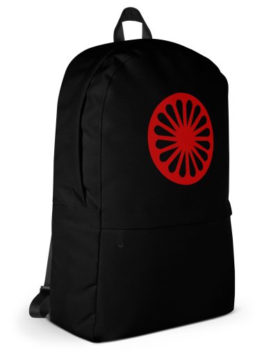 Red Romani Wheel Backpack