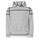 Kufiya (Keffiyeh) Recycled Unisex Hoodie