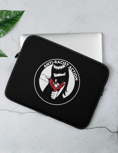 Anti-Racist Action Laptop Sleeve