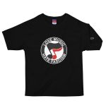 Love Music Hate Fascism Men's Champion T-Shirt