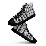 Kufiya Men’s High Top Canvas Shoes