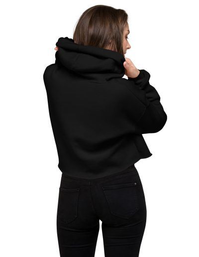 Anti-Racist Action Crop Hoodie