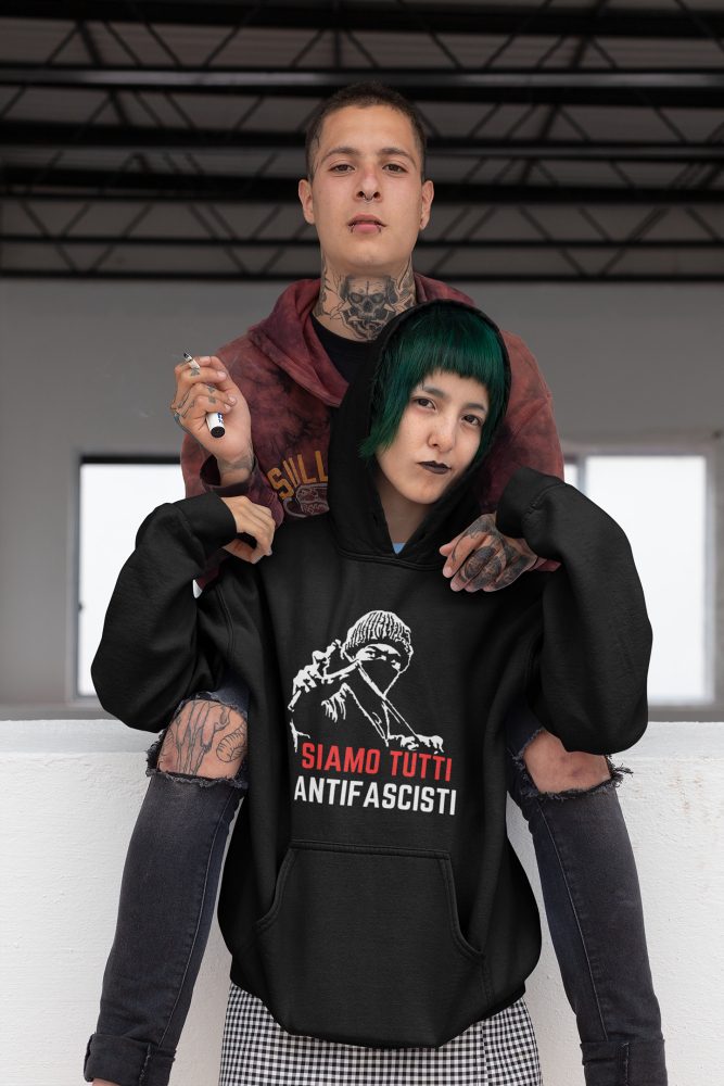 Siamo Tutti Antifascisti Unisex Organic Hoodie