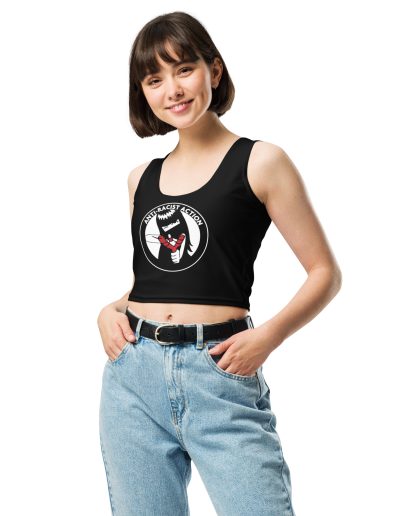 Anti-Racist Action Crop Top Vest