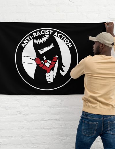 Anti-Racist Action Flag