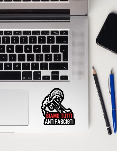 Siamo Tutti Antifascisti Bubble-free Stickers