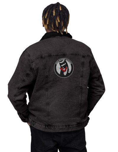 Anti-Racist Action Unisex Denim Sherpa Jacket