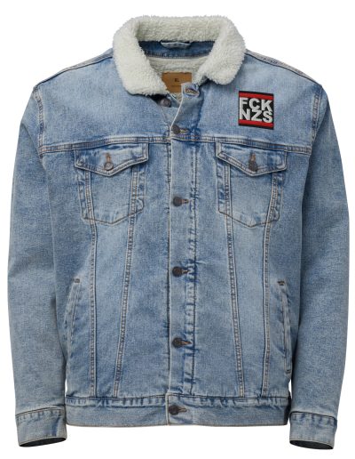 Anti-Racist Action Unisex Denim Sherpa Jacket