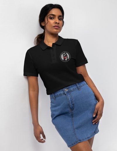 Anti-Racist Action Women’s Pique Polo Shirt