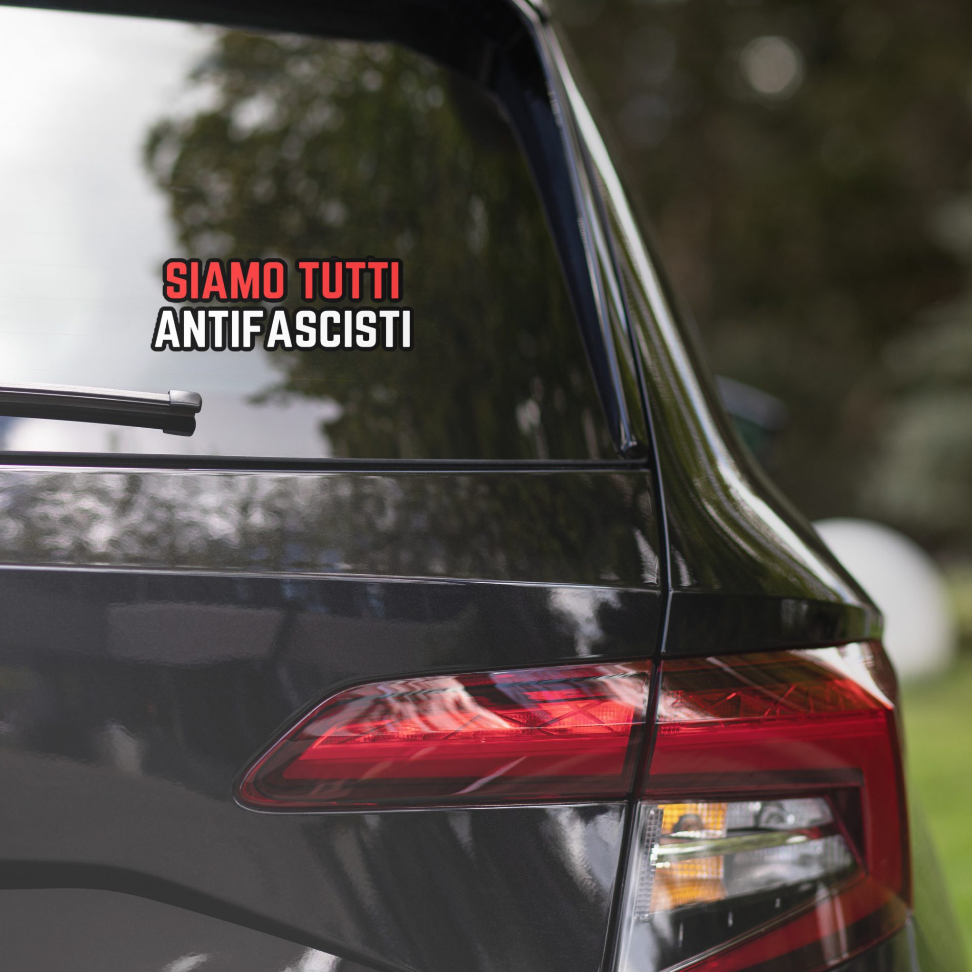 Siamo Tutti Antifascisti Bubble-free Stickers