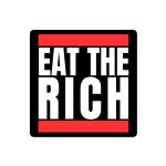 Eat the Rich Kiss-Cut Stickers