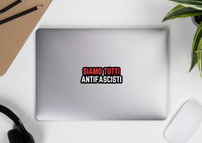 Siamo Tutti Antifascisti Bubble-free Stickers