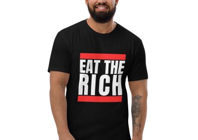 Eat the Rich Men’s Fitted T-Shirt