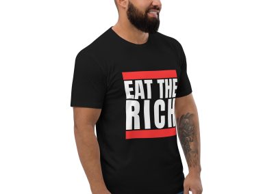 Eat the Rich Men’s Fitted T-Shirt