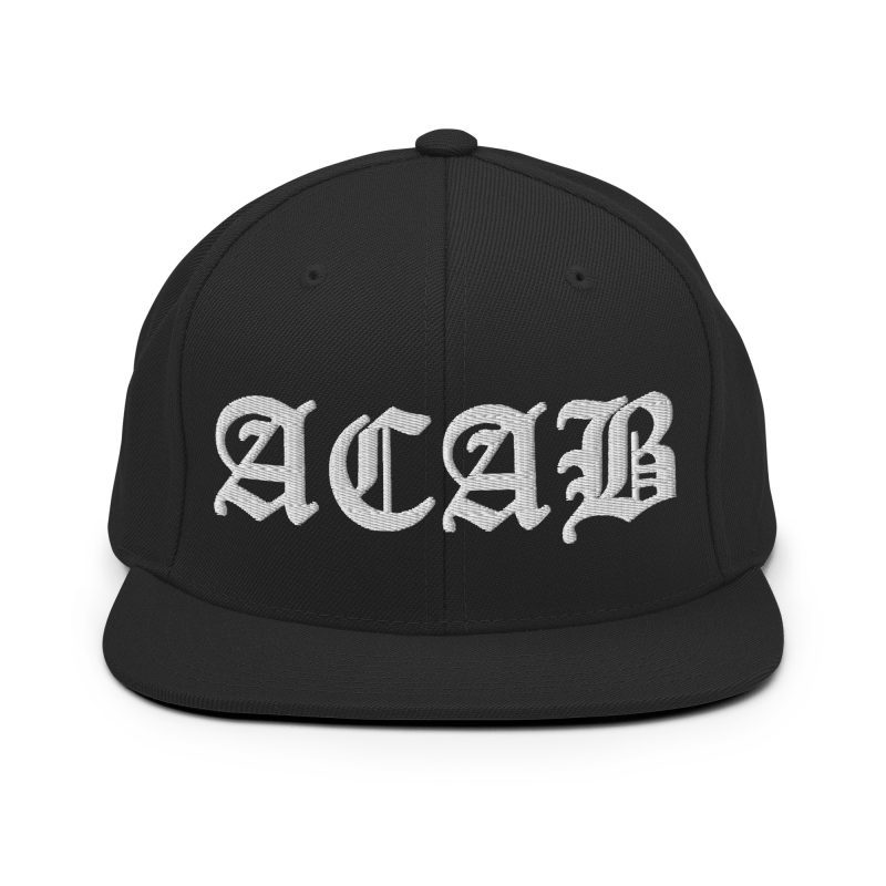 ACAB Snapback Hat