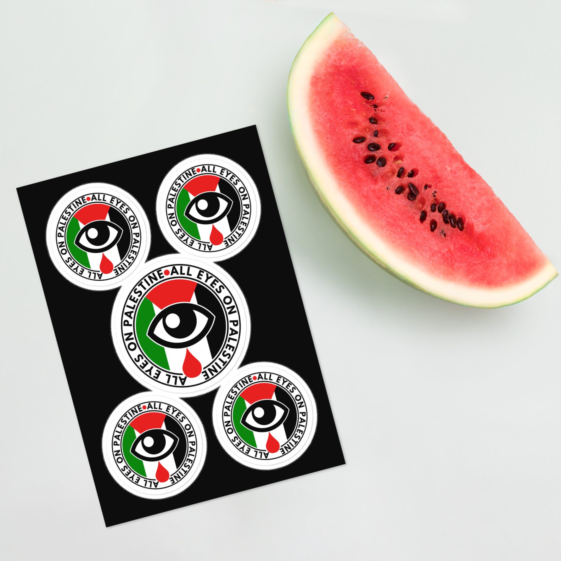All Eyes on Palestine Sticker Sheet