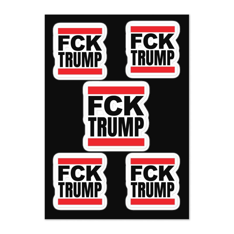 FCK TRUMP Sticker Sheet