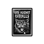 Cats Against Catcalls Kiss-Cut Stickers