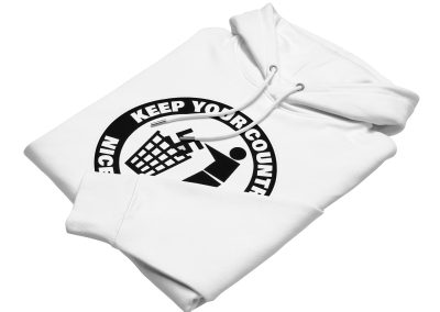Keep Your Country Nice and Clean Unisex Organic Hoodie