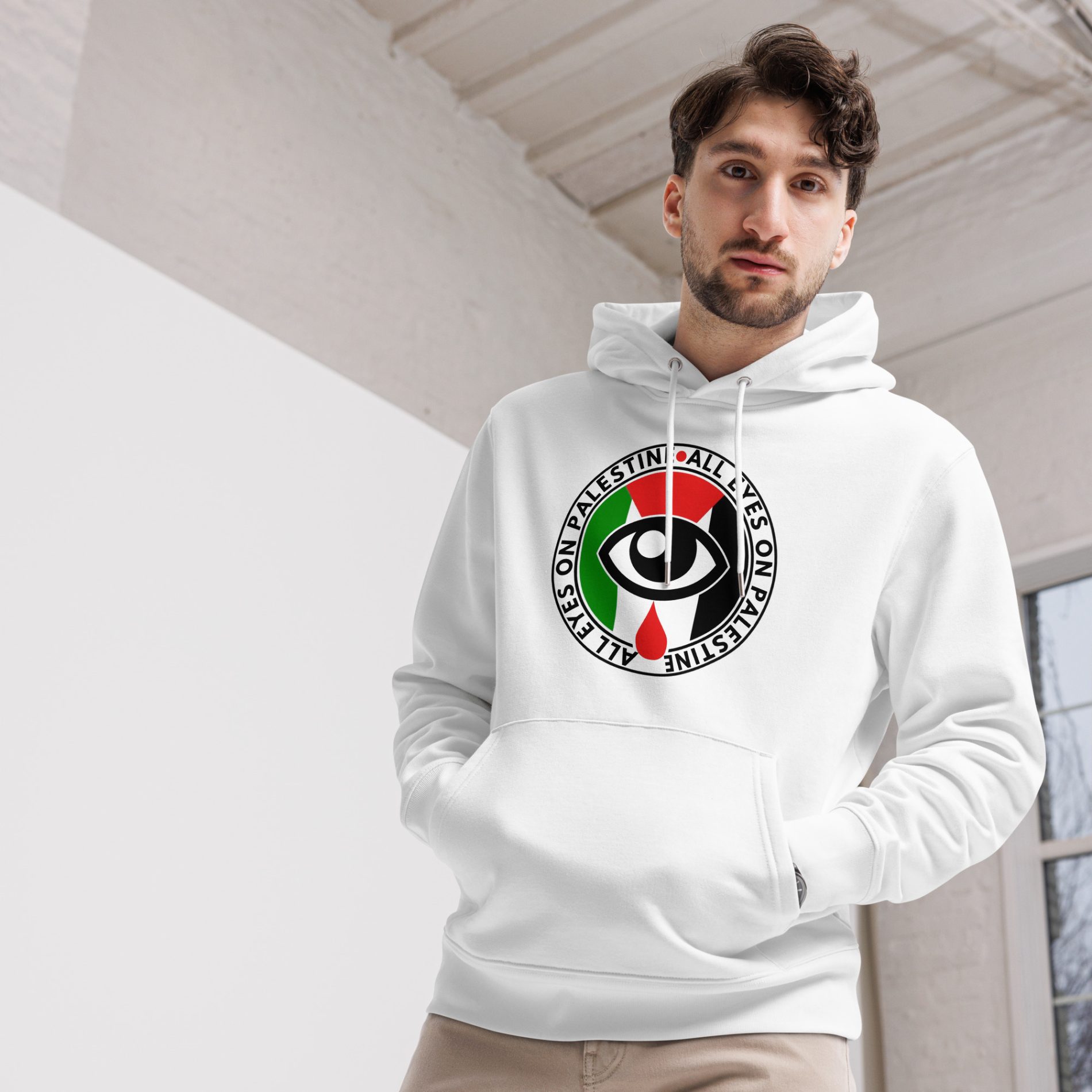 All Eyes on Palestine Unisex Organic Hoodie