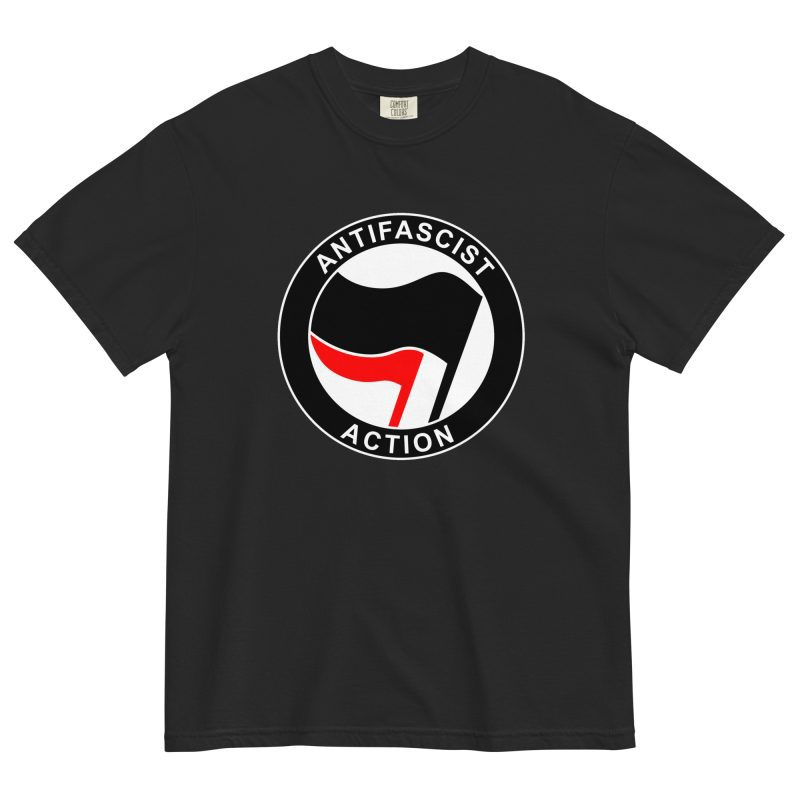 Antifascist Action Unisex Heavyweight T-shirt