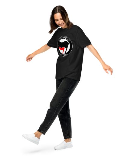 Antifascist Action Unisex Heavyweight T-shirt