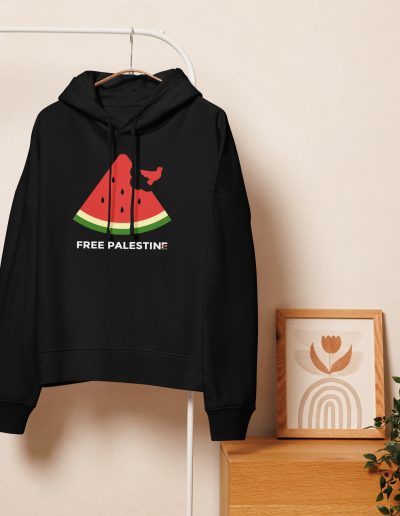 Free Palestine Watermelon Women’s Organic Hoodie
