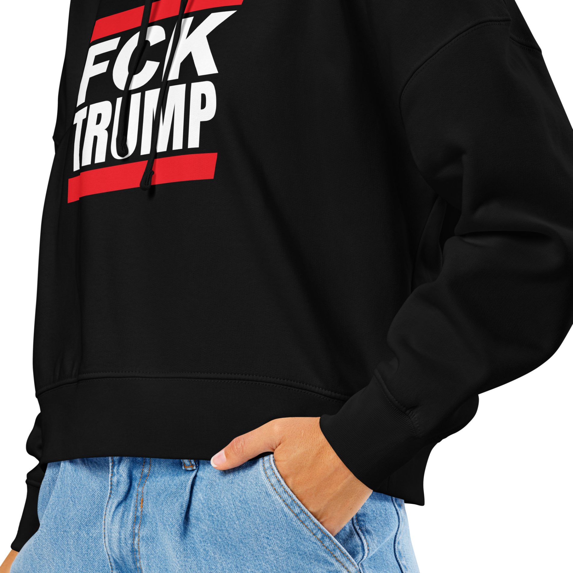 FCK TRUMP Women’s Organic Hoodie