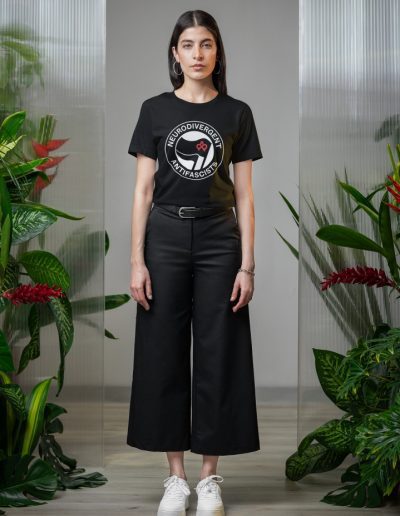 Neurodivergent Antifascists Women’s T-shirt