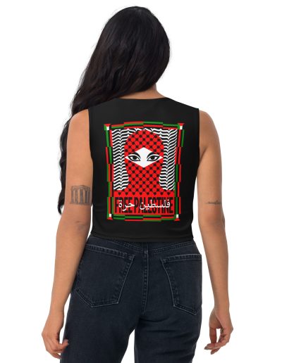 Free Palestine Crop Top Vest