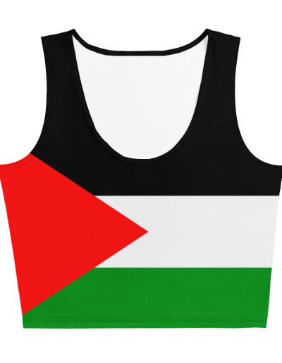 Free Palestine Crop Top Vest