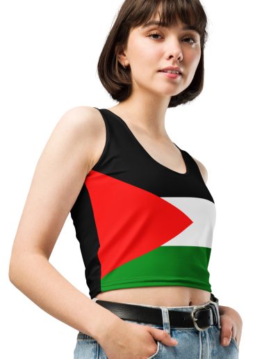 Free Palestine Crop Top Vest