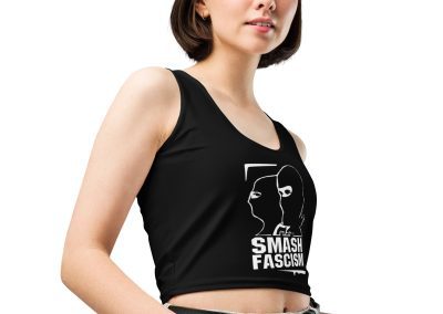 Smash Fascism Crop Top Vest