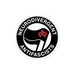 Neurodivergent Antifascists Kiss-Cut Stickers