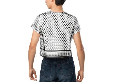 Kufiya (Keffiyeh) Crop Top