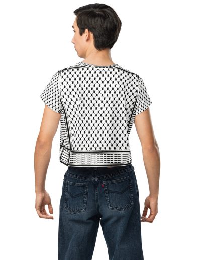 Kufiya (Keffiyeh) Crop Top