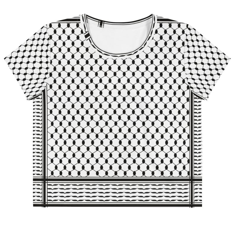 Kufiya (Keffiyeh) Crop Top